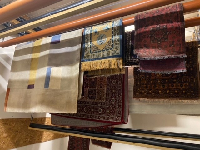 Step 7 Rug Drying