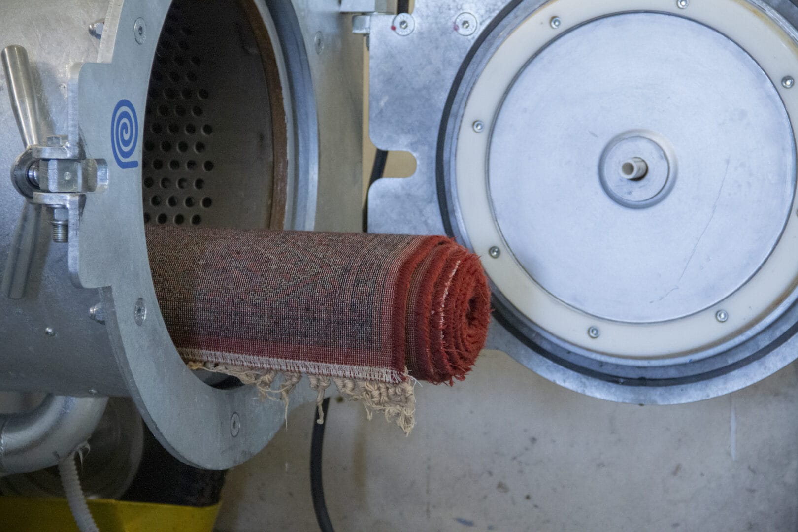 the centrifuge and how we get most of the moisture out to help with the drying
