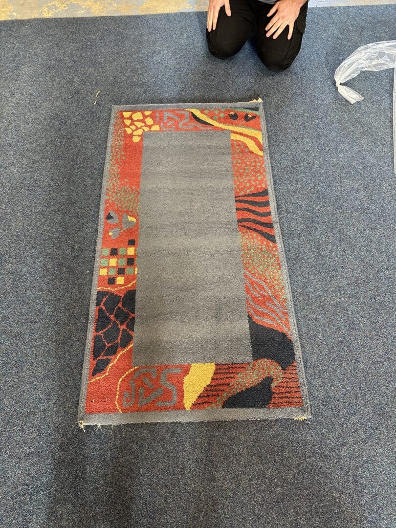 Rug cleaned at art of clean cambridge