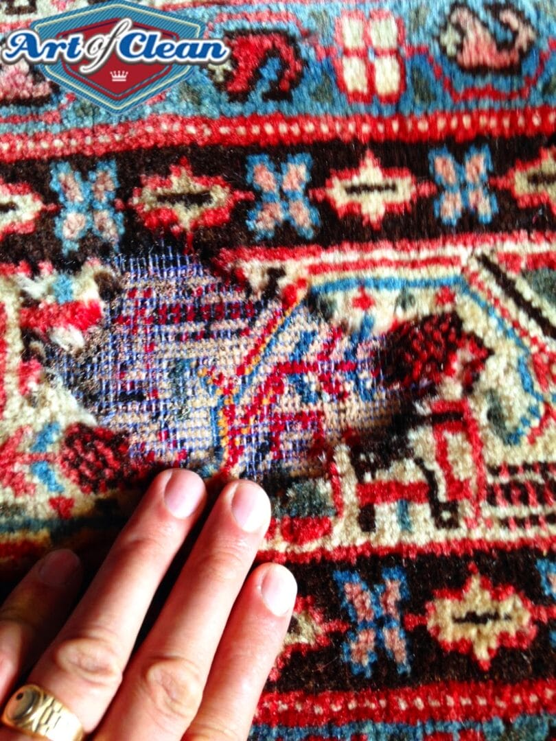 What specialist rug cleaning really means