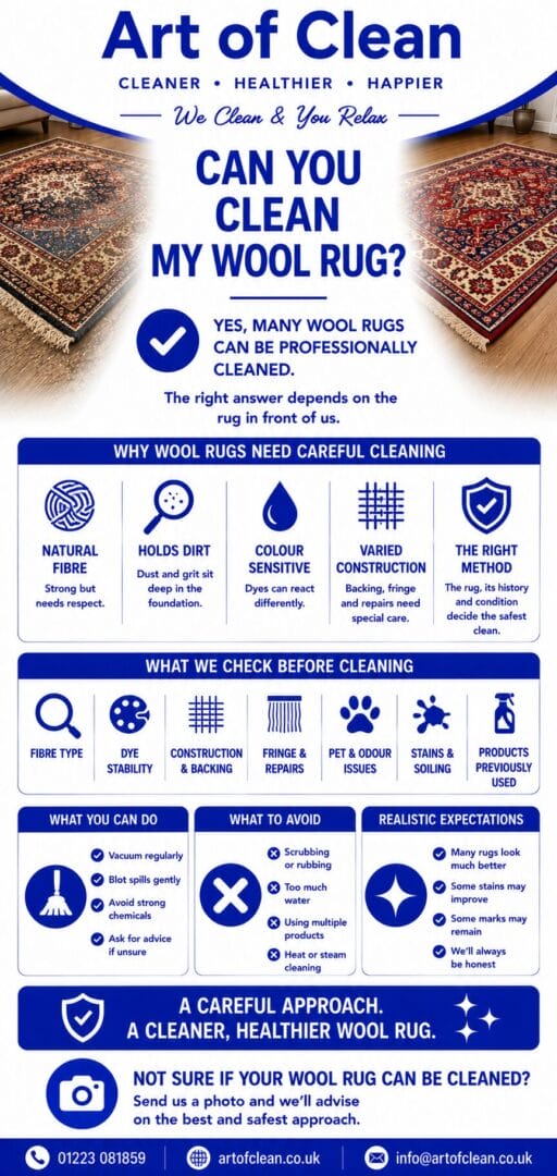 Can You Clean My Wool Rug